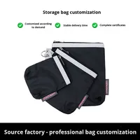 Sac de rangement pour le camping, la randonnée et les activités de plein air, sac de rangement personnalisé, outils de rangement légers, résistants à la poussière et à l'humidité, fermeture éclair en papier DuPont, portable