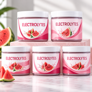 Poudre de boisson électrolytique à la pastèque, mélange en poudre, marque privée, supplément nutritionnel sportif, soutien à l'hydratation, fabricant OEM ODM - Product Image 5