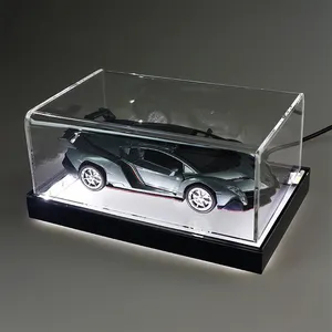 led acrylic showcase for toy car model