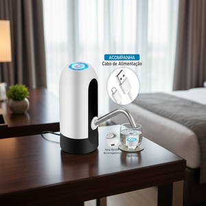 Dispenser d'Acqua Automatico JingDai con Ricarica USB, Acqua Calda e Fredda, Funzione LED, Cavo di Alimentazione Incluso per Hotel - Product Image 3