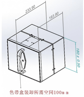 Imprimante à transfert thermique Aricode 32 mm TTO pour l'impression de date, de lot, de code QR et de logo pour machine d'emballage