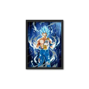 188 Designs Wholesale ecofriendly 3D Flip Dragon Ball Z Narutos Marvel Demon Slayer One Piece Wanted Lenticular Anime Posters