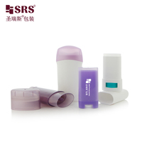 Bouteilles en plastique rechargeables imprimées personnalisées de luxe 50ml Stick Deodorant Container