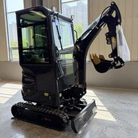 LIVRAISON GRATUITE Mini-excavatrice sur chenilles DY, poids opérationnel 1000 kg, haute efficacité, engin de construction