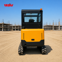Mesin Penggali Mini Excavator Boom Panjang 3,5 Ton, Penggerak Hidrolik EPA, Laris Terjual