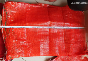 50x80 Màu Đỏ hành tây và khoai tây đóng gói PP Leno Dây Rút lưới túi lưới - Product Image 4