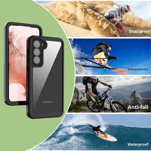 Coque de Téléphone Étui Armor 360 à <span class=keywords><strong>Protection</strong></span> Intégrale Antichoc et Étanche en PC Dur <span class=keywords><strong>pour</strong></span> <span class=keywords><strong>Samsung</strong></span> <span class=keywords><strong>S21</strong></span> S22 S23 S24 S24 S25 Plus Ultra – Vente en Gros - Product Image 3