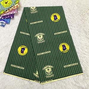 <span class=keywords><strong>Pagne</strong></span> textile 100 % polyester <span class=keywords><strong>de</strong></span> haute qualité, 6 yards, motif personnalisé, imprimé simple, idéal pour les campagnes électorales africaines - Grande <span class=keywords><strong>Vente</strong></span> - Product Image 2
