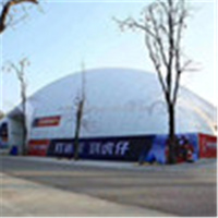 Grand dôme de construction gonflable supporté par air de dôme d'air gonflable commercial de haute qualité à vendre