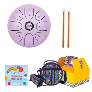 Tambor de 5.5 Pulgadas de Acero al Carbono, Instrumento de Percusión con Sonido Etéreo y Hermoso - Product Image 3