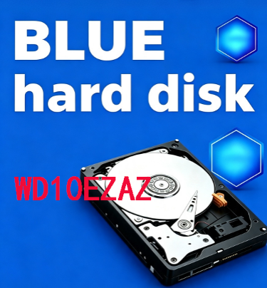 New WD10EZAZ Blue 1TB Internal Metal Hard Drive 3.5 Inch SATA 6Gb/s 7200RPM 64MB Cache Desktop PC Storage Drive