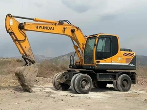 Excavatrice sur pneus Hyundai 150W 150W-9T, 99% neuve, composants moteur, pompe, PLC, boîte de vitesses, excavatrices Hyundai 150W-9 R150W-7 210W-9 - Occasion - Product Image 2