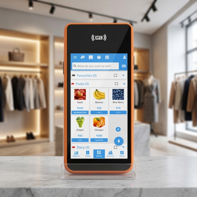 Smart Pos Terminal Handheld Pos with 58mm Thermal Printer NFC EMVcertification