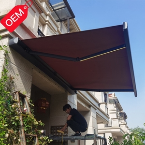 <span class=keywords><strong>Toldo</strong></span> <span class=keywords><strong>de</strong></span> Patio Eléctrico Plegable <span class=keywords><strong>de</strong></span> Brazo Retráctil <span class=keywords><strong>de</strong></span> Aluminio Motorizado <span class=keywords><strong>de</strong></span> 4M 5M 6M con Cassette Completo - Product Image 1
