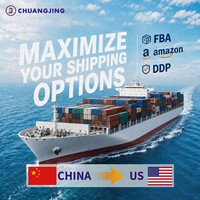 Transport maritime Chine-USA LCL DDP porte-à-porte, transitaire pour l'expédition de marchandises bien gérées Amazon FBA LCL mixte