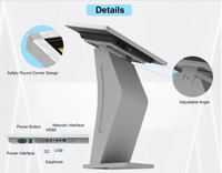 Monitor de señalización Digital impermeable para HDFocus de 32 pulgadas para ascensor Wayfinding educación médica aplicaciones de publicidad en interiores
