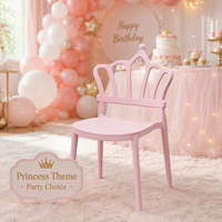 Chaise en plastique moderne pour enfants JIETUO – Vente directe – Idéale pour événements, fêtes d'anniversaire, mariages en extérieur, salles à manger et événements sportifs