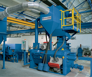 Nouvelle <span class=keywords><strong>machine</strong></span> de grenaillage de contrainte de ressort à lames automatique du fabricant ABRATOR avec composants de base moteur moteur PLC boîte de vitesses - Product Image 4