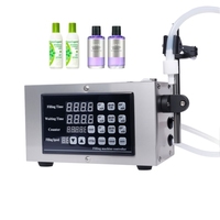 Máquina de Llenado de Líquidos de Alta Precisión, Semiautomática, de Una Sola Cabeza, con Bomba de Diafragma, para Cosméticos, Bebidas, Agua y Líquidos de Baja Viscosidad