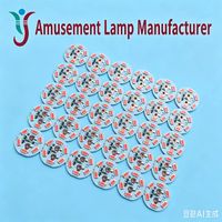 Module LED rond SMD 24 mm à 6 LED, puce LED, source de lumière LED monochrome disponible en plusieurs couleurs
