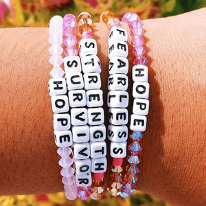 Tùy Chỉnh Hàn Quốc Sáng Tạo Bảng Chữ Cái Tên Đính Cườm May Mắn Tùy Chỉnh Từ Tự Làm Thư Hạt - Product Image 4