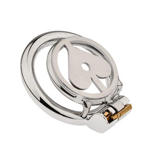 SEXBAY Paslanmaz Çelik Bekaret Kafesi Metal Penis Kafesi Yapay Penis Bekaret Kilidi Penis Halkası Yetişkin Seks Oyuncağı Erkekler İçin - Product Image 4