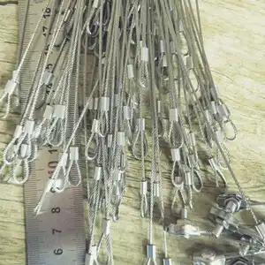 Carrete de cuerda de alambre de acero inoxidable, 1x7, 7x7, 7x19, 316