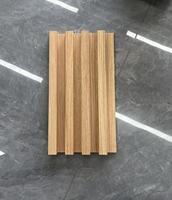 Paneles Decorativos de Pared de PVC Impermeables y Resistentes al Fuego YOUPON, Tablas de Listones Acanalados de Madera y Plástico Compuesto para Revestimiento de Villas, Hoteles y TV