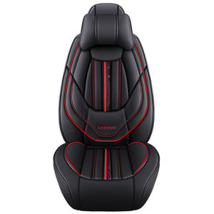 Fundas de asiento de coche de cuero Pu 5d, conjunto completo de fundas de asiento de coche <span class=keywords><strong>para</strong></span> <span class=keywords><strong>Kia</strong></span> <span class=keywords><strong>Rio</strong></span> - Product Image 1