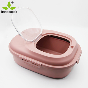 Conteneurs de stockage de céréales pliables, boîtes de rangement pour <span class=keywords><strong>farine</strong></span>, <span class=keywords><strong>sucre</strong></span>, riz, en plastique, étanches et scellables pour la cuisine - Product Image 4