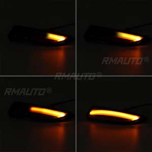 2x Clignotants LED dynamiques pour rétroviseurs latéraux, pour Ford Fiesta Mk7 08-17 Mk8 19+ - Product Image 6