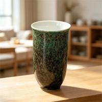 Tasses à café en céramique émaillée au four, faites à la main, grande capacité, 435 ml (15 oz), compatibles micro-ondes et lave-vaisselle, en grès, pour usage quotidien
