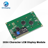 Module d'écran LCD COB avec interface IIC/I2C SJXD2004A-IIC, rétroéclairage LED, haute luminosité, FSTN positif, matrice de points 20x4, SCCdisplay