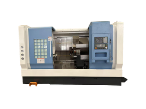 Nhà máy cung cấp trực tiếp Heavy Duty tck86s nghiêng giường CNC <span class=keywords><strong>Lathe</strong></span> với đôi-trục chính quay và phay hợp chất máy để bán - Product Image 2