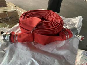 Легкий вес гибкий плоский холст шланг пожаротушения шланг - Product Image 6