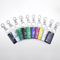 Porte-clés personnalisé intelligent avec code QR et puce NFC pour avis Google direct, carte époxy