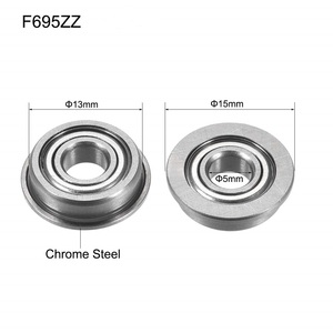 Roulement à billes miniature à gorge profonde à bride pour <span class=keywords><strong>imprimante</strong></span> <span class=keywords><strong>3D</strong></span> F695 F623 F686 F688 F689 F696 F698 - Product Image 3