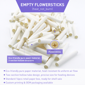 Bâtonnets HTP personnalisés pour produits de tabac chauffés, bâtonnets HNB de marque, cigarettes électroniques vides, bâtonnets HTP Flowersticks 2 pièces - Product Image 4