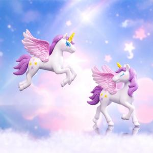 Nieuwe Fantasie Pegasus Eenhoorn Diy 3d Miniatuur Landschap Mini Fee Tuin Decoratie Pop Ambachten Ornamenten - Product Image 3