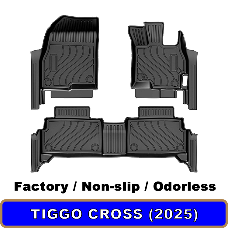 Tapis de voiture RHD pour Chery Tiggo CROSS 2025