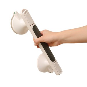 Barre d'appui de sécurité à ventouse pour salle de bain, capacité de charge 35 kg, poignée antidérapante pour douche, toilettes, soutien pour personnes âgées - Product Image 1
