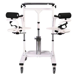 Silla Elevadora Hidráulica para Pacientes, Ayuda de Movilidad Metálica para Ancianos Postrados en Cama, Equipo de Transporte y Baño para Enfermería - Product Image 1