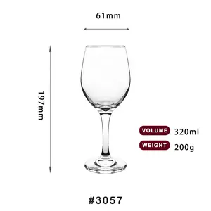Elegante Vintage-Inspirado Moderno Minimalista Cristal Copo De Vinho Cálice De Vidro Stemware