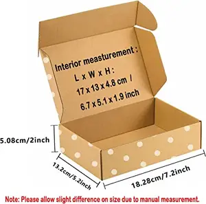 Recyclable Corrugated Packaging Boxes Mailer Gift Packing Crafts Packing Jewelry Cosmetic Clothing