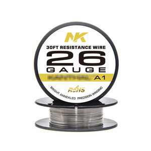 Fil rond en alliage FeCrAl <span class=keywords><strong>KA1</strong></span> 0Cr25Al5 A1 1.2mm 1.0mm 0.81mm 0.64mm 0.51mm 0.32mm 0.28mm Fil rond pour le chauffage par résistance - Product Image 1