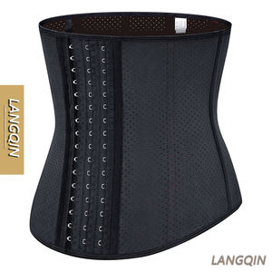 Corset amincissant respirant en latex Langqin pour femme, gaine ventre plat et gainante - Product Image 1
