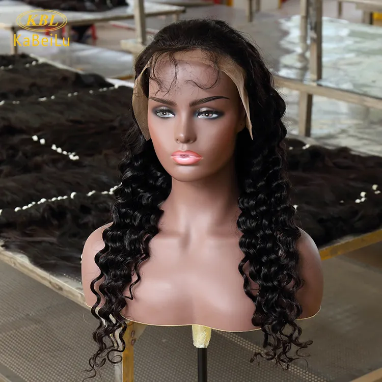 KESOTO Perruques Cheveux Naturels Accessoire de Cosplay pour Poupée Bjd 1/8 Choix Multiple Beige