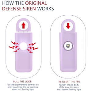 <span class=keywords><strong>Alarme</strong></span> personnelle rechargeable par USB, sirène 130 dB, porte-clés, <span class=keywords><strong>alarme</strong></span> de <span class=keywords><strong>d</strong></span>éfense personnelle pour femmes, armes de <span class=keywords><strong>d</strong></span>éfense personnelle, vente en gros - Product Image 3