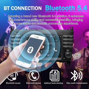 Radio para Auto de 7 Pulgadas para Mercedes-Benz Clase C W203, con CarPlay Inalámbrico y Navegación GPS Android Auto, Reproductor Multimedia de Video para Auto - Product Image 6