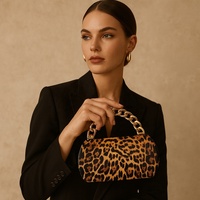 Sac à main ovale en PU tendance 2026, vente en gros, design avec chaîne métallique, style européen et américain, sac de soirée, sac bandoulière